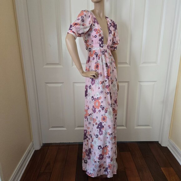 For Love & Lemons Magnolia Maxi Dress SZ XS - Picture 5 of 12